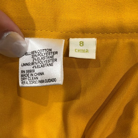 Gianni Bini skirt Corey skirt in Amber - Yellow - Picture 3 of 6